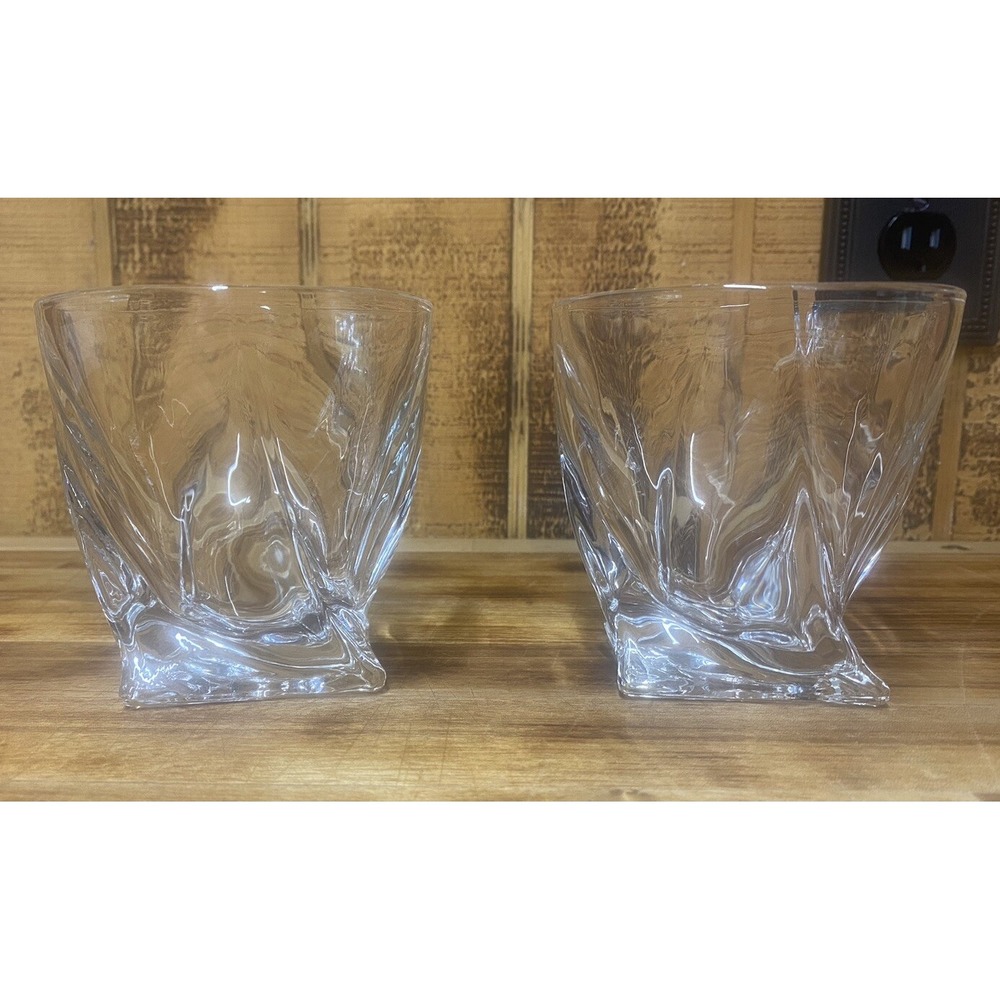 Motion Double Old‎ Fashion Glasses by Mikasa (set of 2)